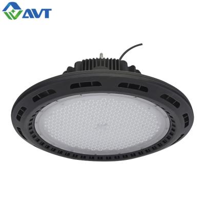 China High lumen LED high bay light 100w 150w 200w 250w UFO LED High Bay Light Warehouse/Station/Stadium/Factory AVT Hall for Industrial Exhibition Warehouse Mall for sale