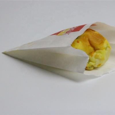 China Biodegradable Biodegradable Paper Carry Bags Food Grade White Paper Sack Paper Bags For Food for sale