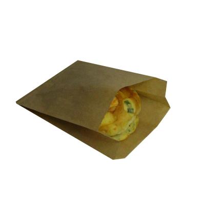 China 1#greaseproof paper snack bag disposable paper bags for cookies snack food packaging bag for sale