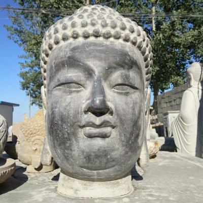 China ORIENTAL Ancient Marble Statues Buddha Head For Sale for sale