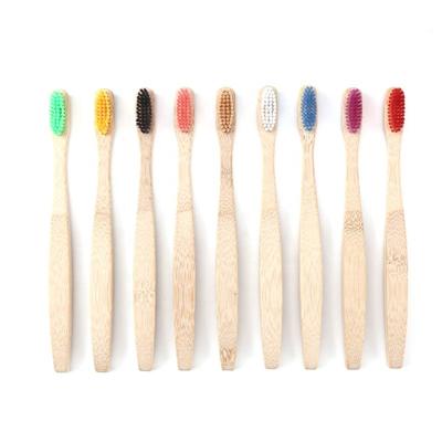 China Wholesale Disposable Natural Adult Bamboo Abdomen Toothbrush Travel Soft Color Charcoal Stiffens Multi Colors Bamboo Toothbrushes for sale