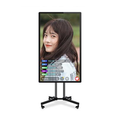 China Indoor Live Broadcast Large-Screen Display With Goods Wireless Touch All-in-one Machine Fast Projection Screen Living Screen for sale