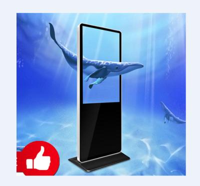 Κίνα Indoor 4k Multimedia Vertical Landing Touch Advertising Display Poster Ultrathin LSBO Advertising Machine προς πώληση