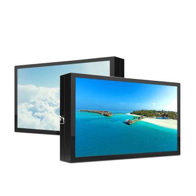 China Liangshibao Outdoor Advertising Display HD Display Highlight 4K Android Waterproof Outdoor TV for sale