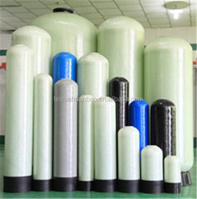 China food & Poly Beverage Plant FRP Pressure Vessel Water Treatment Filter Glass Tank for sale