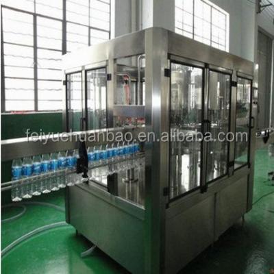 China Food Small Business 330 Ml 500Ml Soft Drink Water Filling Capping Machine for sale