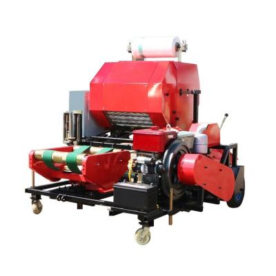 China New Design Farm Charter Round Machine Mini Round Green Storage Baler for sale