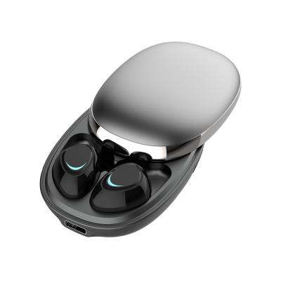 China In-ear sliding open charging aircraft carrier case TWS wireless earbuds headphones for sale