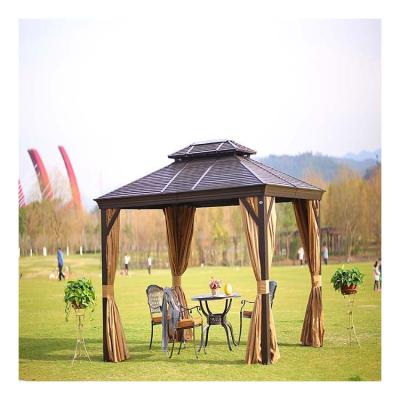 China Exquisite Stability Good Appearance Garden Gazibo Gazibo Outdoor Pergola Easily Assembled Aluminum for sale