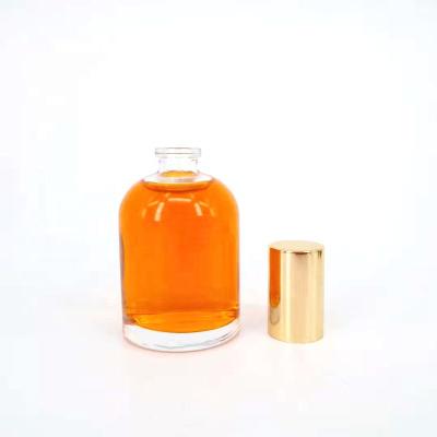 China PERFUEM 30ml Round Glass Perfume Bottle Glass Perfume Bottle for sale