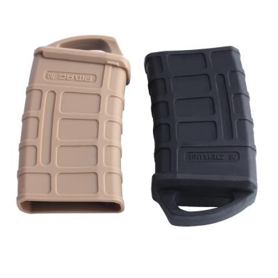 China Enhanced Control and Reduce to Recoil PMAG Airsoft MAG Assist Hunting Accessories Quick Magazine Pouch M4/M16 5.56 Nato Rubber Sleeve Slip Cover for sale