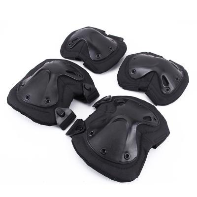 China Attractive And Durable Tactical Military Protective Knee & Elbow Pads Knee Brace 4 Pieces / Set For Airsoft Paintball for sale