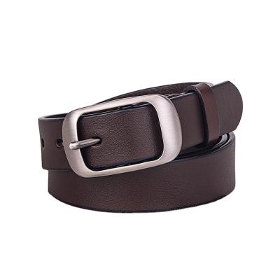 China High quality fashion luxury design women genuine leather belt for women dress for sale