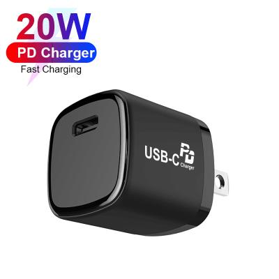 China MOBILE PHONE EU UK UK Plug 20W USB C Power Adapter Charger 20W Phone Fast Charging Charger For iPhone 12 for sale