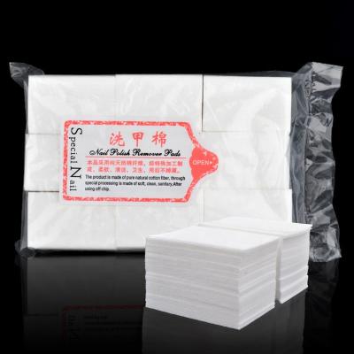 China 540pcs High Quality Safe Gel Nail Polish Remover Lint Free Pad for sale