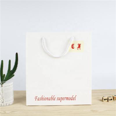 China Recyclable Custom Paper Bag Printed Matte Laminated Retail Paper Bag Personalized With Your Logo for sale