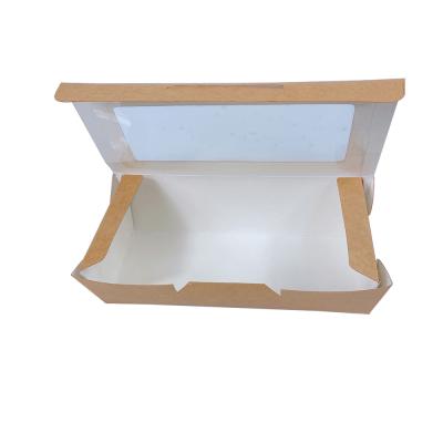 China Low MOQ Wholesale Customized Materials Packaging Boxes Recycled Food Takeway Box for sale