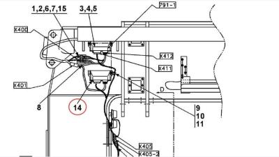 Cina Parti di Kalmar Reach Stacker del regolatore dello spalmatore di rettangolo in vendita