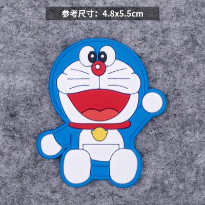 China The Other Small Cartoon 3D Cartoon Logo Patch Custom Designer PVC Rubber Patch for sale