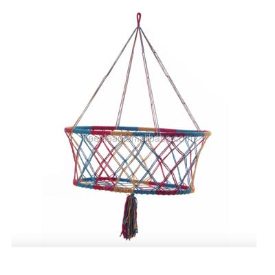 China Multicolor Outdoor Furniture Rope Baby Swing Bed For Indoor Leisure for sale