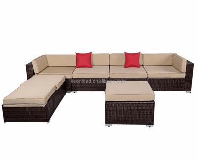 China Garden Set Outdoor Leisure 2017 Garden Rattan Gazebo Corner Sofa for sale