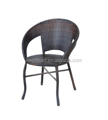 China Mordern Outdoor Furniture Garden Rattan Furniture Living Room Rattan Restaurant Table Dining Chair for sale