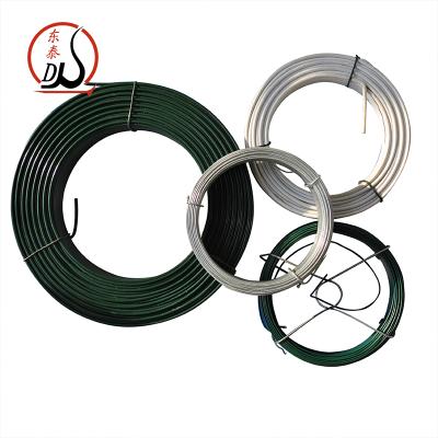 China Hot Selling Tie Wire Spool 0.5~500kg Weight Plastic Coated Garden Wire PVC Coated Iron Wire for sale