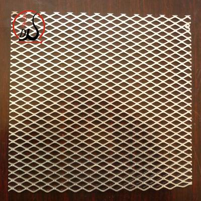 China Decorative Corrosion Resistance Anodize Aluminum Expanded Metal Mesh For Curtain Wall for sale