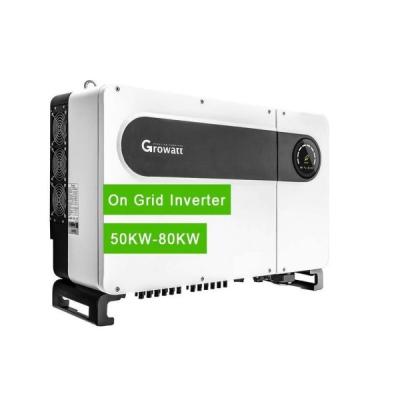 China MAX 60KTL3 LV 60Kw Growatt On Grid Inverter 380V 400V Driefasige Inverter Te koop