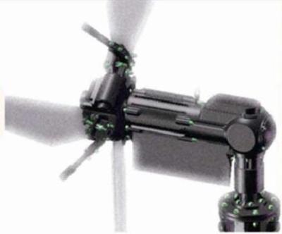 China 2 kW Windturbinengenerator 3 Phasen Windgenerator 178VAC 30Hz zu verkaufen