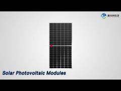 Bifacial Solar Photovoltaic Modules 540W Smart Soldering IP68