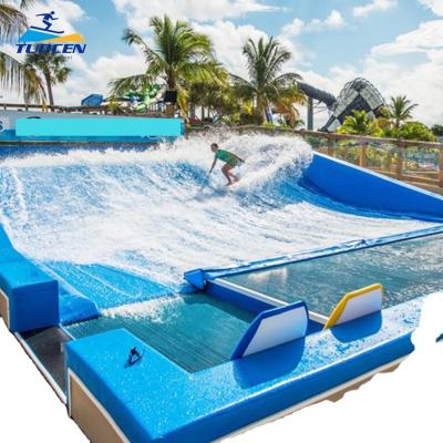 China Best body fitness china amusement park equipment simulator machine swimming pool wave flowrider-ing surfing machine for sale