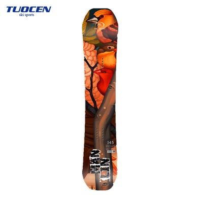 China CUSTOM Printed Poplar Wood + Fiberglass + ABS Snowboard Stomp Pad Snowboard, Advertising Snowboard& Cheap for sale