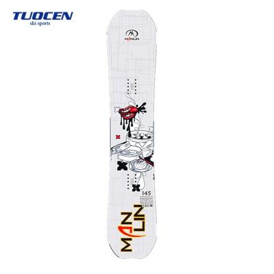 China Poplar wood+fiberglass+ABS SKI SPORTS professional libtech snowboard parachute snowboard deck snowboard& for sale