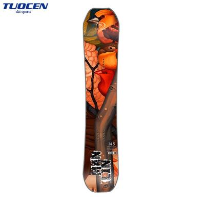 China Wood + Poplar carbon fiber + ABS OEM factory price carbon fiber freestyle snowboard for winter sports for sale