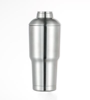 China Viable Cocktail Bar Set Metal Cocktail Tea Cup Stainless Steel Thermos Vacuum Thermos Drinks Thermal Tumbler Bottle for sale