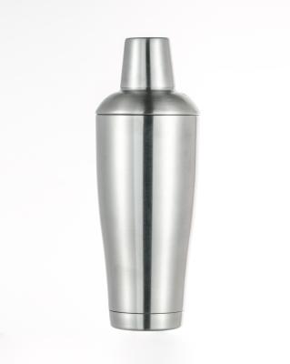 China Viable Double Wall Cocktail Cup Set Logo Protein Stainless Metal Fitness Salad Dressing Egg Shaker Bottle For Bar Custom Steel for sale