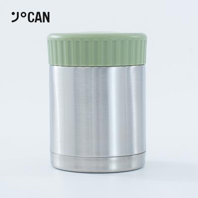 China Sustainable New Design Approved Portable 450ML Jar Food Thermos for sale