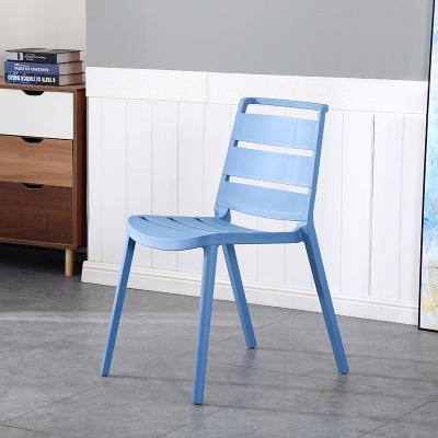 China Free sample restaurant stackable home furniture plastic chair dining sillas colorful modern plasticas for sale