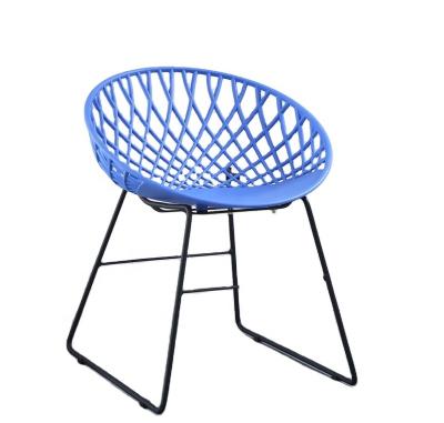 China High Quality Comfortable Furniture Comfortable Modern Simple Living Room Plastic Leisure Chair for sale