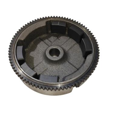 China Electric Machinery Repair Shops Start Model Flywheel With Gear Ring 6 Inner Magnets Fits 168F 170F GX160 GX200 Clone 163CC 196CC 212CC 6.5HP 7HP Engine for sale