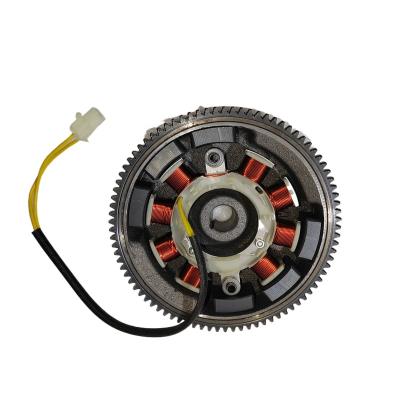 China Machinery Repair Shops Estart Flywheel 6 Magnets+Coil Fits 168F 170F GX160 GX200 6.5HP 7HP Inboard Engine For Igniting Or Charging Purpose for sale