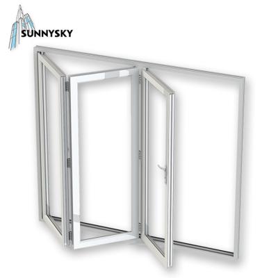 China Exterior Heat Insulation Guangzhou Exterior Folding Glass For Thailand for sale