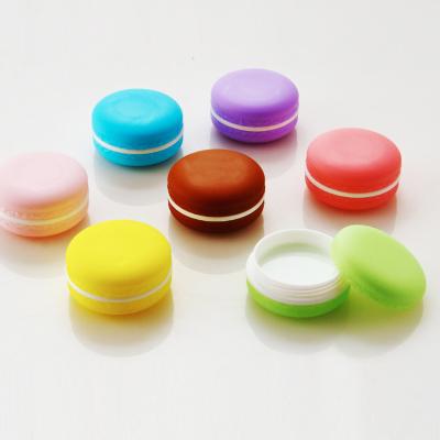 China 5g Or 10g Styles Candy Color Lip Balm Empty Container Body Cream Private Cosmetic Jar Macaron for sale