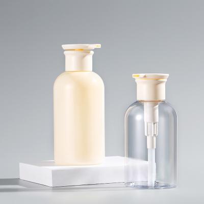 China 250ml 300ml 350ml PET Cosmetic Round Customization Plastic Potion Bottle Spray Bottle for sale