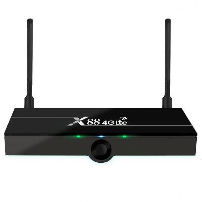 China HD Low Price X88 4G Lte Android TV Box Rk3328 TV Box With Sim Card Slot Support Asia, Africa, US, Eu for sale