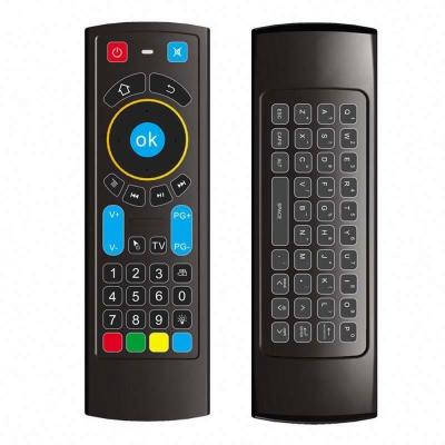 China New Universal Type CR3 6-Axis 2.4G RF BT TV Remote Control Keyboard Programmable Smart Universal Mouse for sale