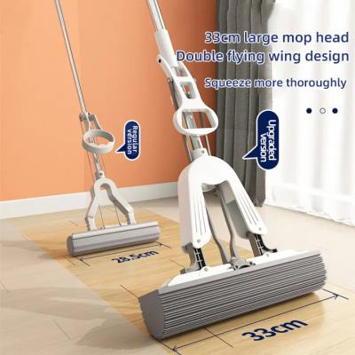 China Sustainable YADIJIE Hand fFree Collodin Mop Cheap Squeeze Mop Household Cleaning Mop for sale