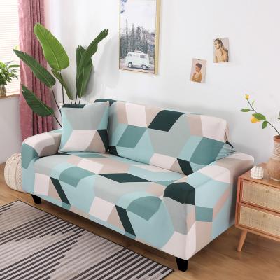 China Modern Household Decoration Protect Elastic Sofa Cover , Super Soft Stretch Material Sofa Cover Wholesale for sale