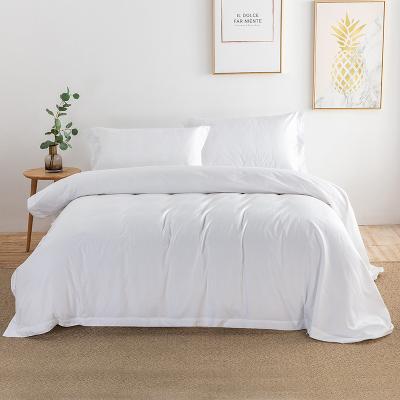 China Nondisposable 100% Cotton Bedding Set Hotel Design Bed Sheet Sets for sale